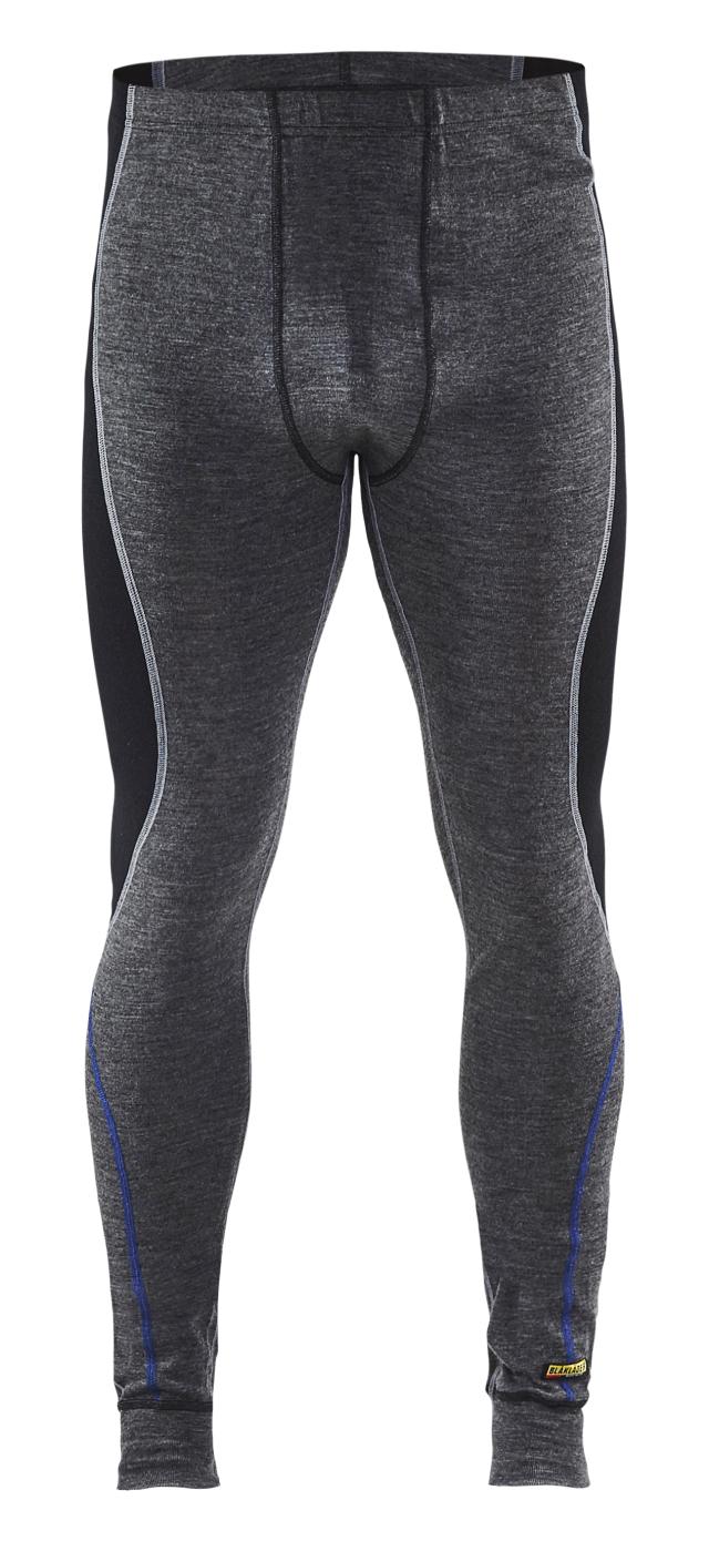 Blåkläder Undertøj Buks Warm Mellemgrå/Sort