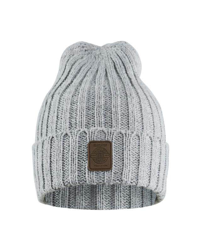 Reflekshue Strikket Grå