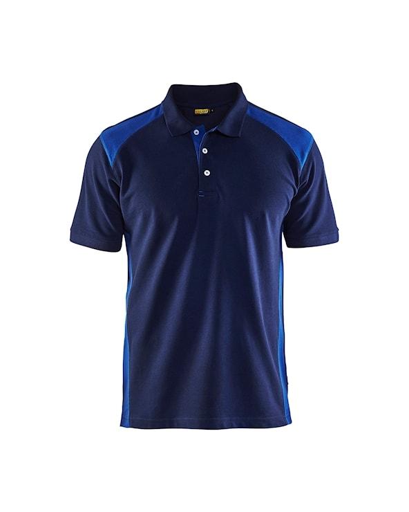 Blåkläder Poloshirt Marineblå/Koboltblå