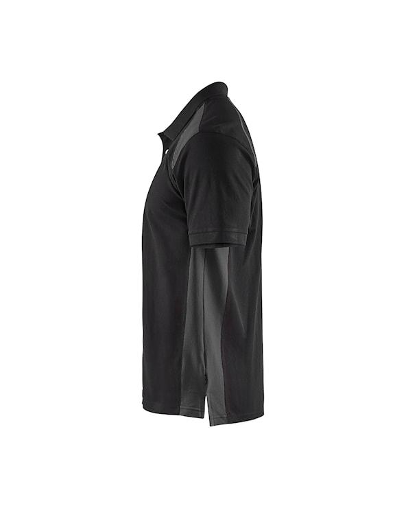 Blåkläder Poloshirt Sort/Mørk Grå