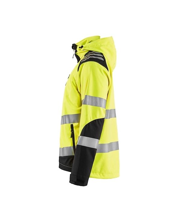 Blåkläder Softshell Jakke High Vis Gul/Sort