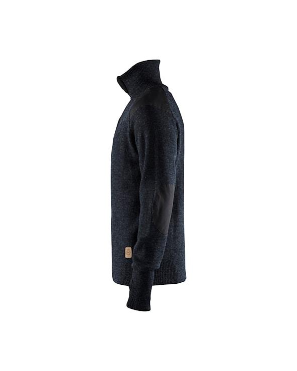 Blåkläder Uld Trøje Mørk Grå/Sort