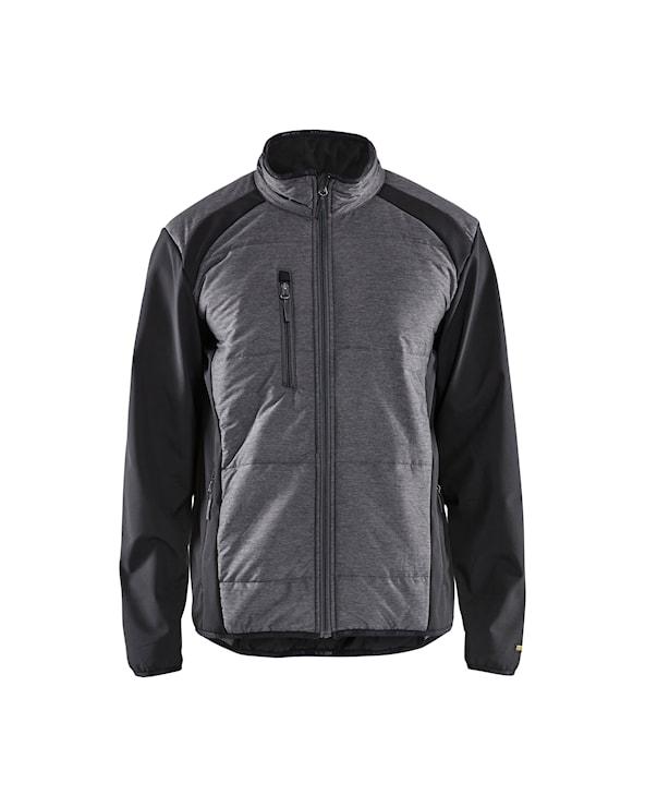 Blåkläder Hybrid Jakke Sort/Mørk Grå