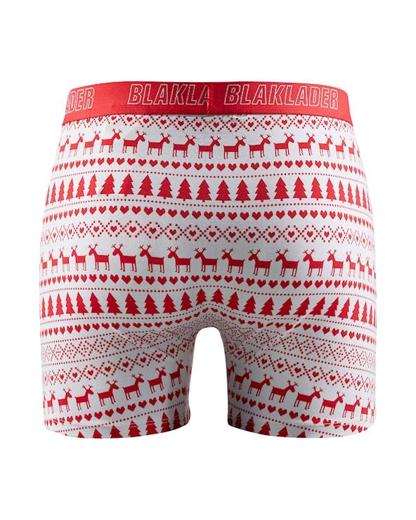 Blåkläder Christmas Boxershorts Rød/Grøn 2 Pak
