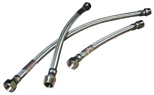 Monteringsslange Lige Rustfri 65cm