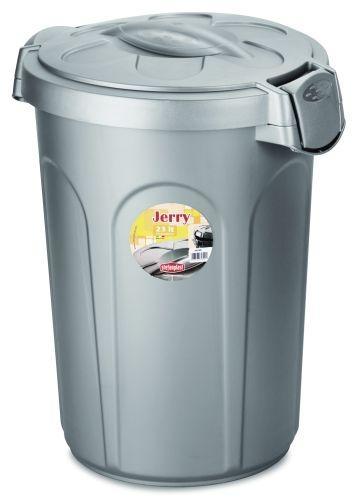 Jerry Fodertønde med låg og lås 23 liter