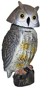 Ryom Ugle Fugleskræmmer med Sensor og Lyd