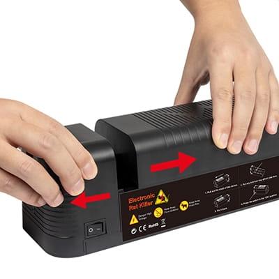 Rottefælde Elektr. Incl. Adapter