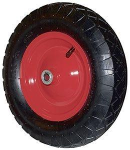 Luftgummihjul med kuglelejer