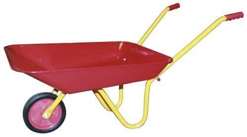 Ryom Børne Trillebøre med Stålkasse