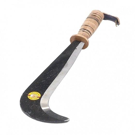 Machete med Læderhåndtag