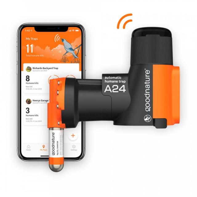 Goodnature A24 Rottefælde + Smart Cap Fangsttæller
