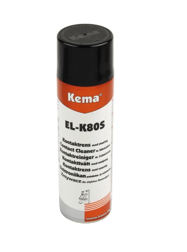 Kema EL-K80S Kontaktrens med smøring 400 ml. 