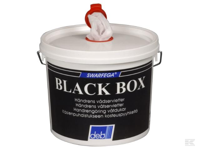 Deb Black Box renseservietter 150 stk.