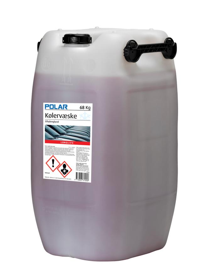 Polar rød long-life kølervæske 60 ltr. inkl. pant