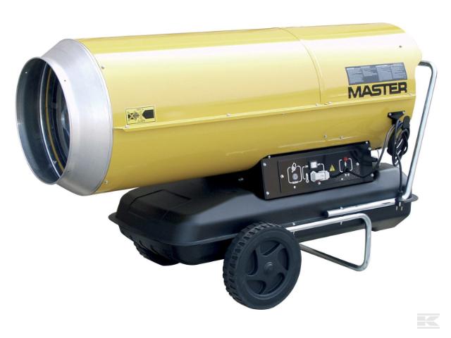 Master B 360 direkte fyret 111 Kw varmekanon, leveringstid 4 hverdage