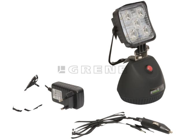 Green:ID LED mobil akku-arbejdslampe med magnet