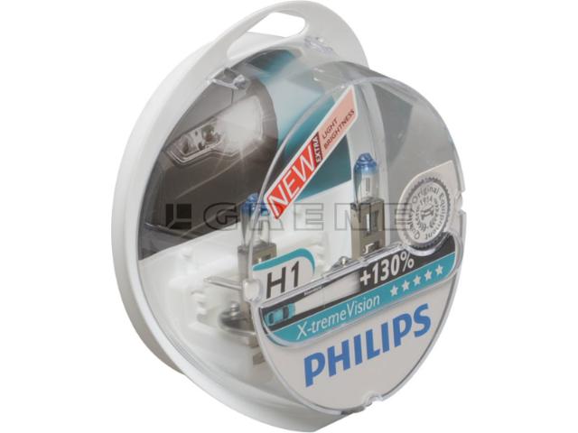 Philips pære 12V H1 55W X-tremeVision+130 