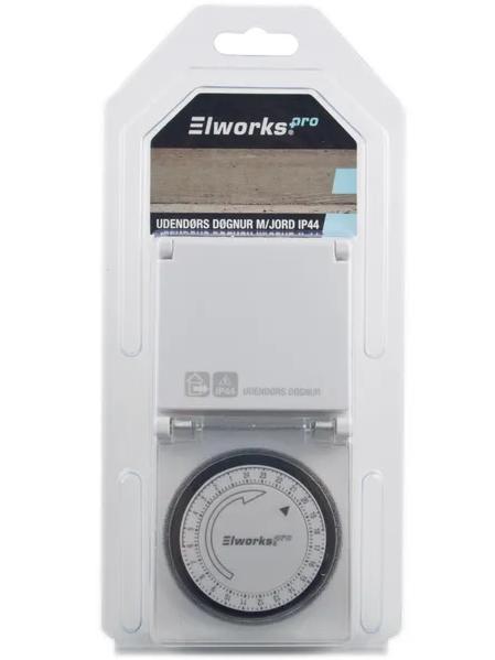 Elworks Døgnur Mekanisk m/ Jord