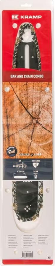 Kramp Sværdsæt 16' .3/8 1,6mm 60dl, så længe lager haves