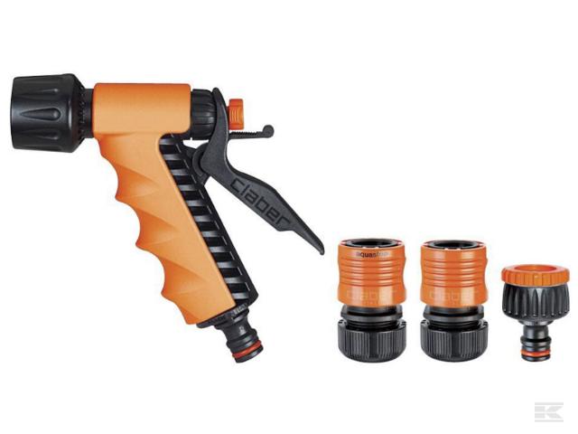 Startsæt Sprøjtepistol Gardenlife inkl. 3 koblinger