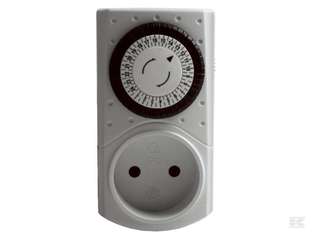 Døgnur mekanisk hvid inde