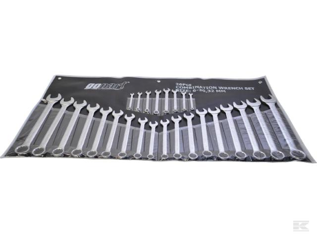 GoPart Ringgaffelnøglesæt 26 Dele