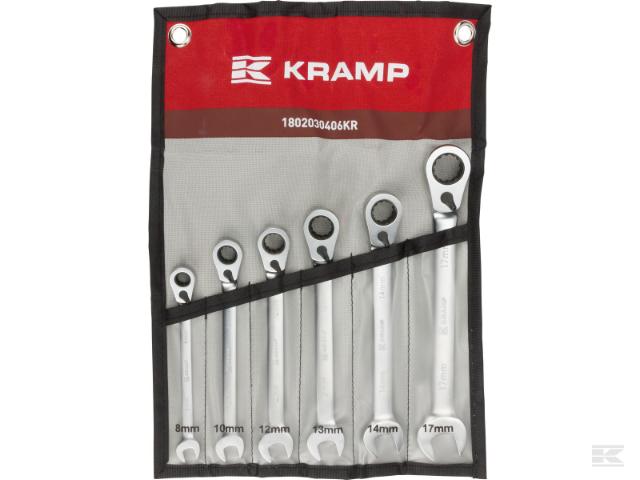 Kramp Ringskraldenøglesæt 6 Nøgler