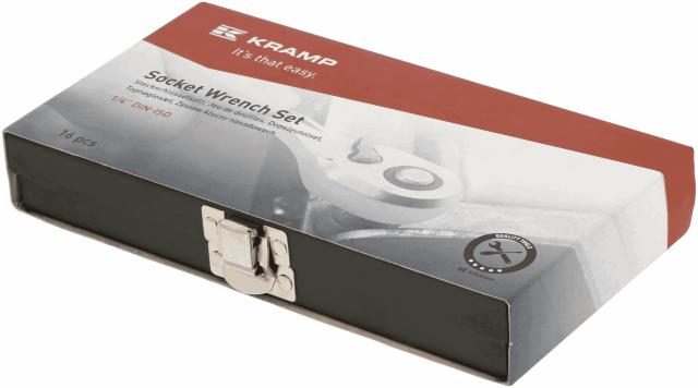 Topnøglesæt 1/4' 16 Dele 5/32' - 1/2'