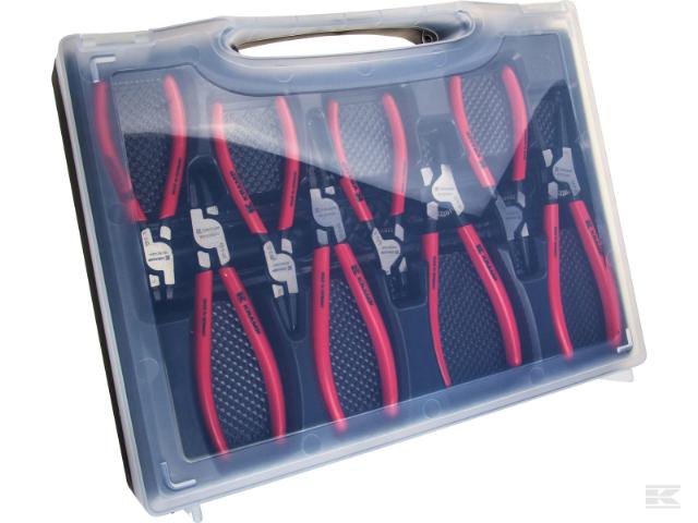 Kramp låseringstangssæt 19-60 mm Indv./Udv. 8 dele