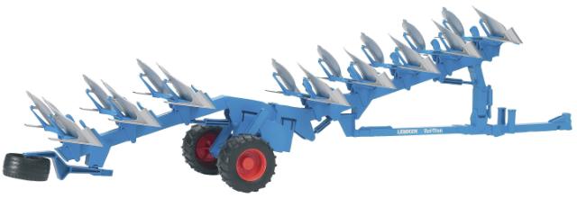 Bruder 02250 Lemken bugseret vendeplov