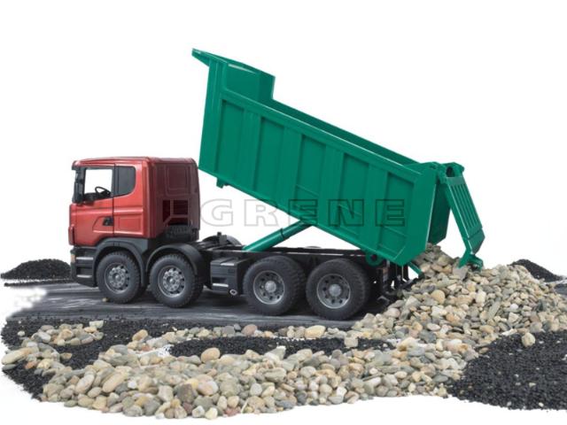 Bruder 03550 Scania R-serie. lastbil med tiplad