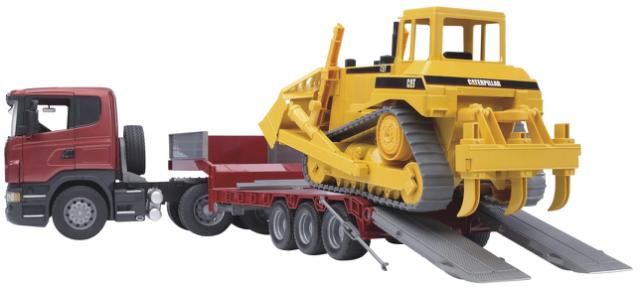 Bruder 03555 Scania R lastbil med blokvogn inkl. GR199202422