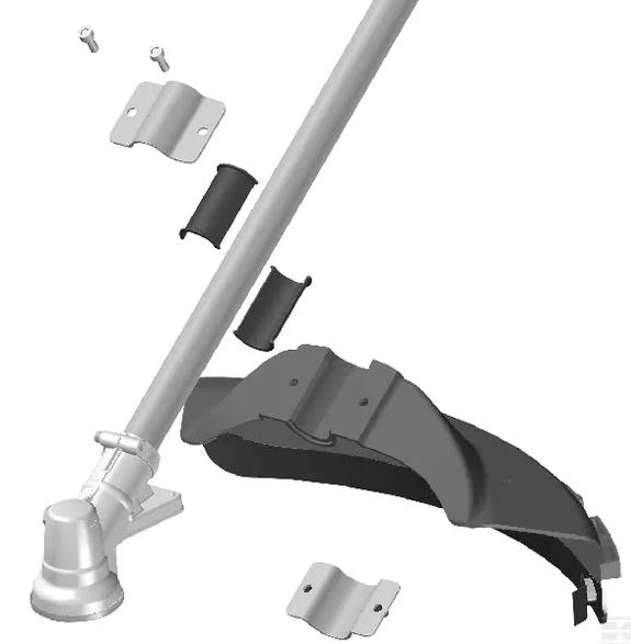 Trimmeskærm Universal 380 mm