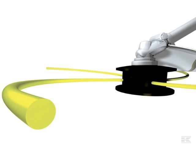 Trimmersnøre Gul Rund 1,3 mm 15 m