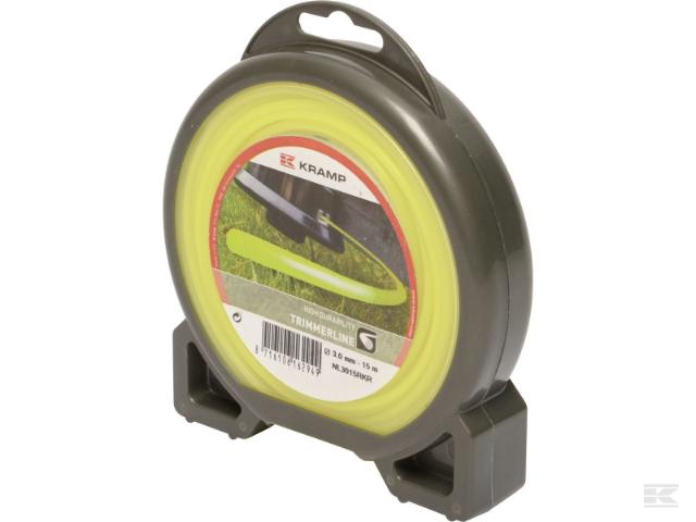 Trimmersnøre Gul Rund 3,0 mm 15 m