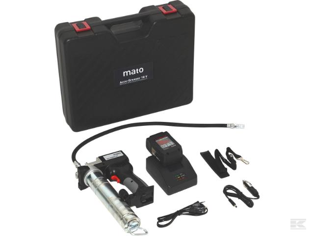 Mato Akku Fedtpresser 18V 2 x 4,0 Ah