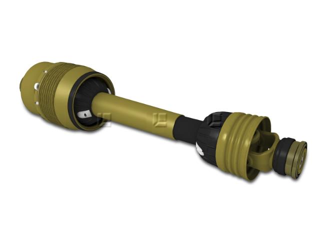 Comer type 4 vidvinkelaksel med boltkobling