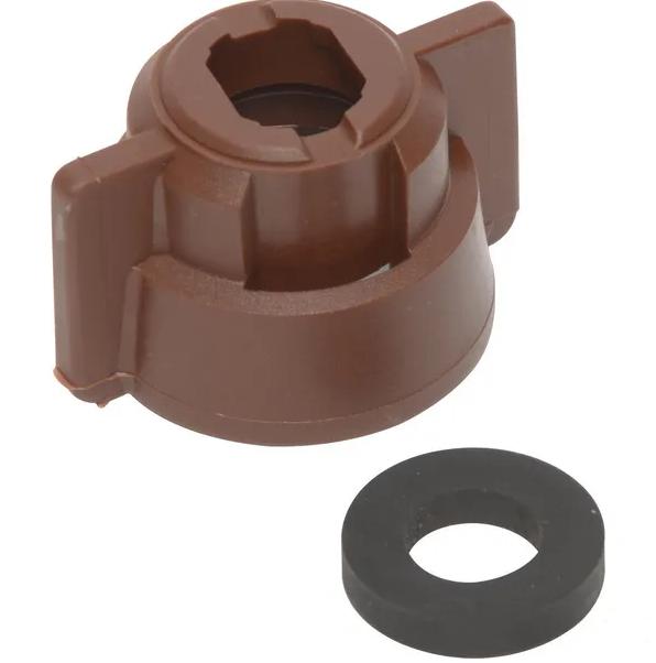 Dyseholder m/ Pakning Brun