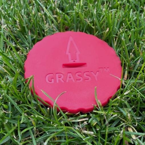 Grassy Områdeskifter til Robotplæneklipper Rød