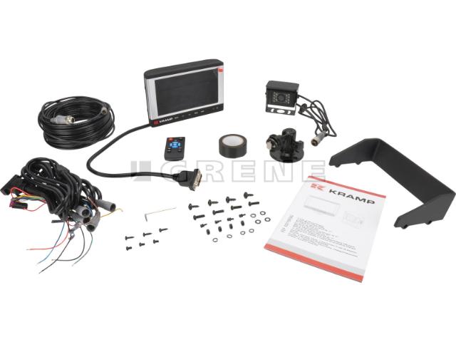 7' Quad TFT kamerasystem