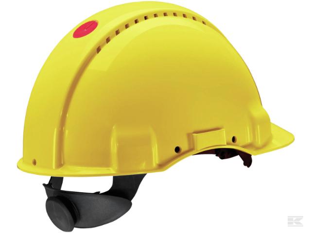 Sikkerhedshjelm med UV-indikator