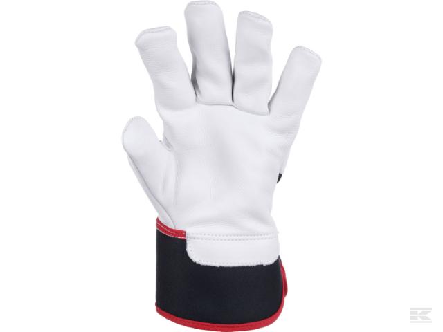 Ruskindslæder Arbejdshandske Foret