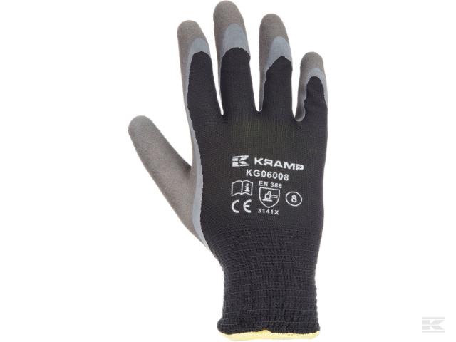 Kramp Vinterhandske Latex Dyppet