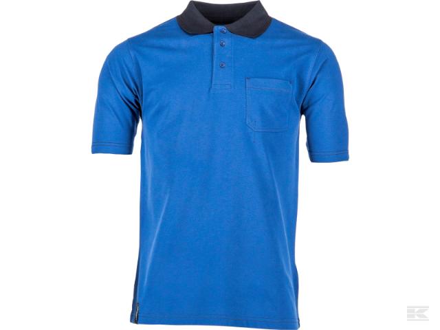 Kramp Original Polo T-shirt Kongeblå/Marine, så længe lager haves