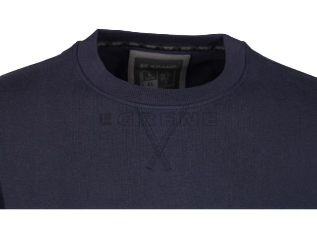 Kramp Technical Sweatshirt Marine Blå, så længe lager haves