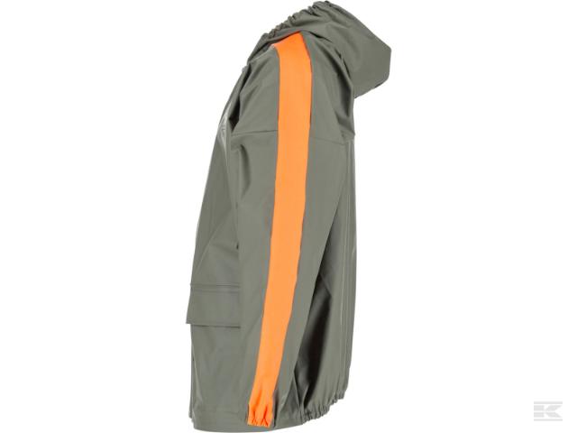 Kramp Regnjakke Protect Grøn/Orange
