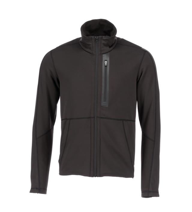 Active Outdoor herre fleece jakke sort