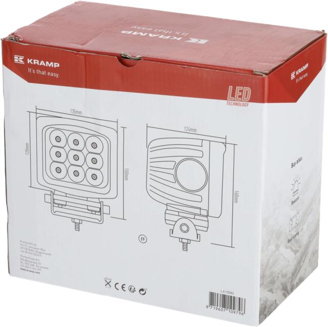 Arbejdslygte LED 90W 8100 Lumen