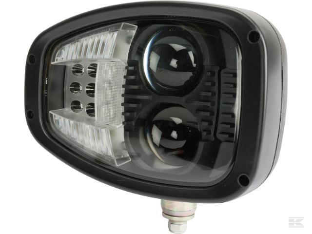 Kramp Multifunktions forlygte - Heavy Duty Højre